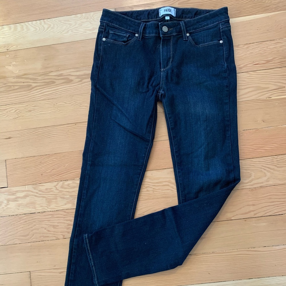 PAIGE Skyline Skinny Jeans in Mona